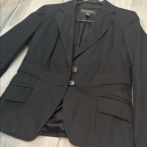 BANANA REPUBLIC SZ 10 Black Women's Blazer